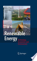 Renewable Energy [E-Book] : Technology, and Environment Economics /