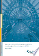 Untersuchung des photochemischen Terpenoidabbaus in der Atmosphärensimulationskammer SAPHIR [E-Book] /