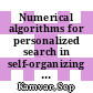 Numerical algorithms for personalized search in self-organizing information networks / [E-Book]
