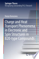 Charge and Heat Transport Phenomena in Electronic and Spin Structures in B20-type Compounds [E-Book] /
