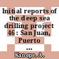 Initial reports of the deep sea drilling project 46 : San Juan, Puerto Rico to Las Palmas, Canary Islands, January - March 1975