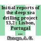 Initial reports of the deep sea drilling project 13,2 : Lisbon, Portugal to Lisbon, Portugal, August - October 1970
