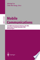 Mobile Communications [E-Book] : 7th CDMA International Conference, CIC 2002 Seoul, Korea, October 29 – November 1, 2002 Revised Papers /