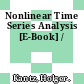 Nonlinear Time Series Analysis [E-Book] /