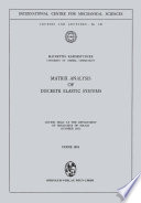 Matrix Analysis of Discrete Elastic Systems [E-Book] : Course held at the Department of Mechanics of Solids October 1972 /
