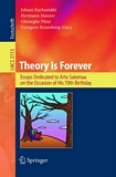 Theory Is Forever [E-Book] : Essays Dedicated to Arto Salomaa on the Occasion of His 70th Birthday /