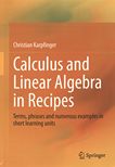 Calculus and linear algebra in recipes : terms, phrases and numerous examples in short learning units /