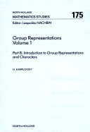 Group representations [E-Book] /