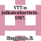 VTT:n julkaisuluettelo. 1987.