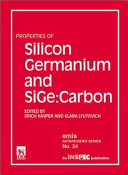 Properties of silicon germanium and SiGe:carbon /