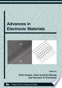 Advances in electronic materials : special topic volume with invited papers only [E-Book] /
