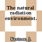 The natural radiation environment.