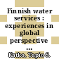 Finnish water services : experiences in global perspective [E-Book] /