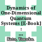Dynamics of One-Dimensional Quantum Systems [E-Book] : Inverse-Square Interaction Models /