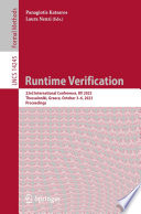 Runtime Verification [E-Book] : 23rd International Conference, RV 2023, Thessaloniki, Greece, October 3-6, 2023, Proceedings /