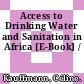 Access to Drinking Water and Sanitation in Africa [E-Book] /