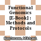 Functional Genomics [E-Book] : Methods and Protocols /