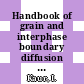 Handbook of grain and interphase boundary diffusion data. vol 0002.