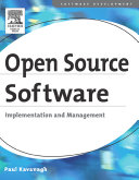 Open source software [E-Book] : implementation and management /