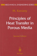 Principles of heat transfer in porous media.