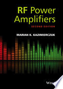 RF power amplifiers [E-Book] /