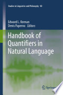 Handbook of quantifiers in natural language [E-Book] /
