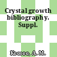 Crystal growth bibliography. Suppl.