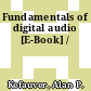 Fundamentals of digital audio [E-Book] /