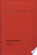 Stochastic differential equations : Applied mathematics : proceedings of a symposium : New-York, NY, 29.03.1972-30.03.1972.