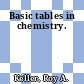 Basic tables in chemistry.