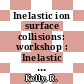 Inelastic ion surface collisions: workshop : Inelastic ion surface collisions: international workshop 0002 : Hamilton, 14.08.78-16.08.78.