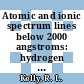 Atomic and ionic spectrum lines below 2000 angstroms: hydrogen through krypton. 3. finding list.