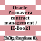Oracle Primavera contract management / [E-Book]