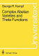 Complex abelian varieties and theta functions.