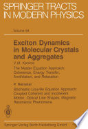 Exciton Dynamics in Molecular Crystals and Aggregates [E-Book] /