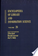 Encyclopedia of library and information science. 26. Role indicators to scientific literature.