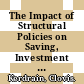The Impact of Structural Policies on Saving, Investment and Current Accounts [E-Book] /