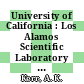 University of California : Los Alamos Scientific Laboratory : publications of LASL research. 1972.