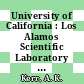 University of California : Los Alamos Scientific Laboratory : publications of LASL research. 1975.