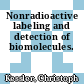 Nonradioactive labeling and detection of biomolecules.