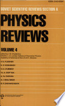 Soviet scientific reviews. A, 4. Physics reviews.