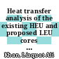 Heat transfer analysis of the existing HEU and proposed LEU cores of Pakistan research reactor [E-Book] /