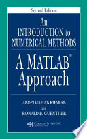 An introduction to numerical methods : a MATLAB approach /