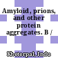Amyloid, prions, and other protein aggregates. B /