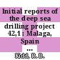 Initial reports of the deep sea drilling project 42,1 : Malaga, Spain to Istanbul, Turkey, April - May 1975