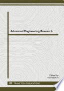 Advanced engineering research : selected, peer reviewed papers from the 2014 2nd International Forum on Mechanical and Material Engineering (IFMME 2014), March 8-9, 2014, Zhuhai, China [E-Book] /