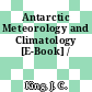 Antarctic Meteorology and Climatology [E-Book] /