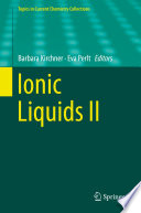 Ionic Liquids II [E-Book] /