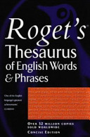 Roget's thesaurus of English words and phrases /