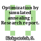 Optimization by simulated annealing : Research report.